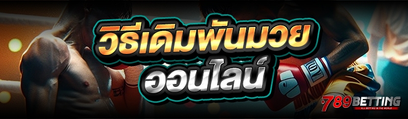 วิธีเดิมพันมวยออนไลน์