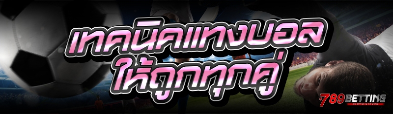 เทคนิคแทงบอล ให้ถูกทุกคู่